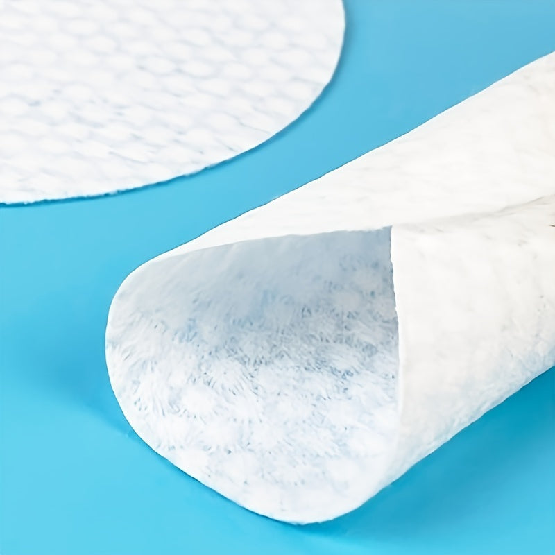 Discos grandes de tela para eliminar maquillaje, 80 g, 6 cm de diámetro, 500 piezas, patrón de perlas