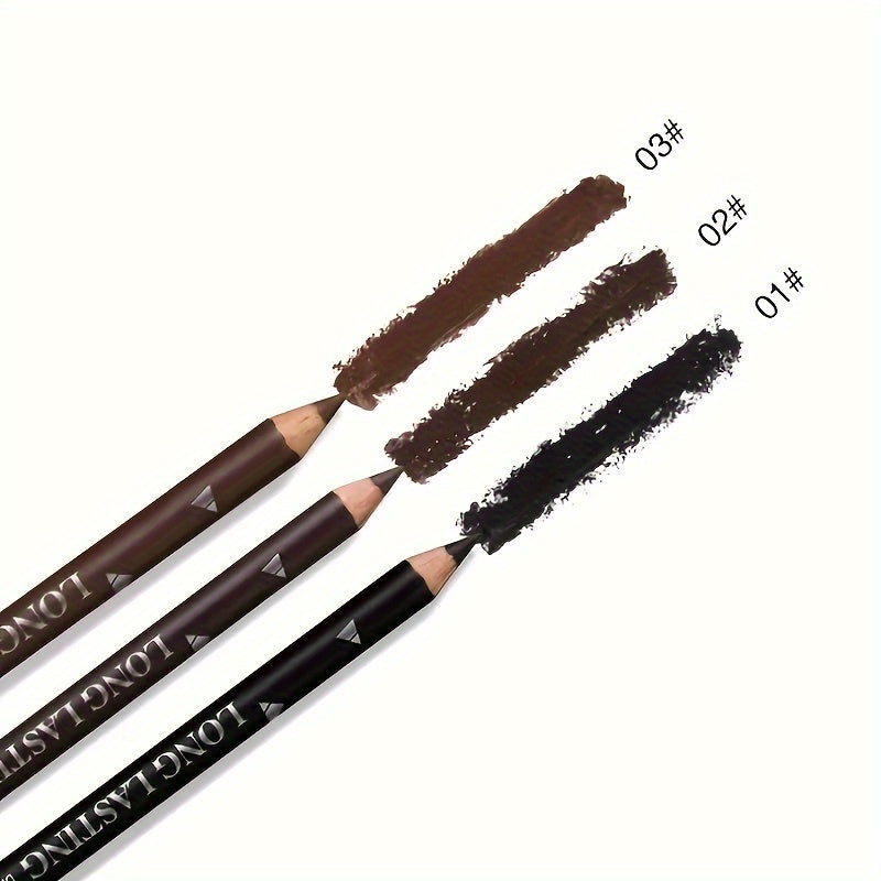 Waterproof Eyebrow Pencil for All Skin Types Long-Lasting Smudge-Proof