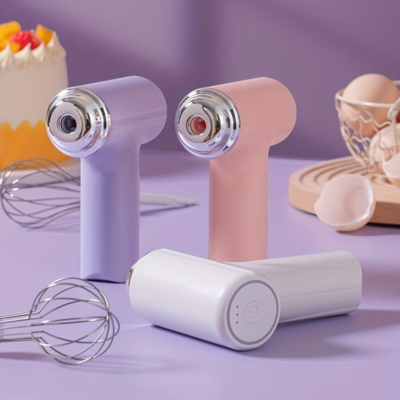 Zaryadlangan qo‘l mikseri, zanglamaydigan po‘latdan yasalgan ko‘taruvchi va 1050 RPM motor bilan