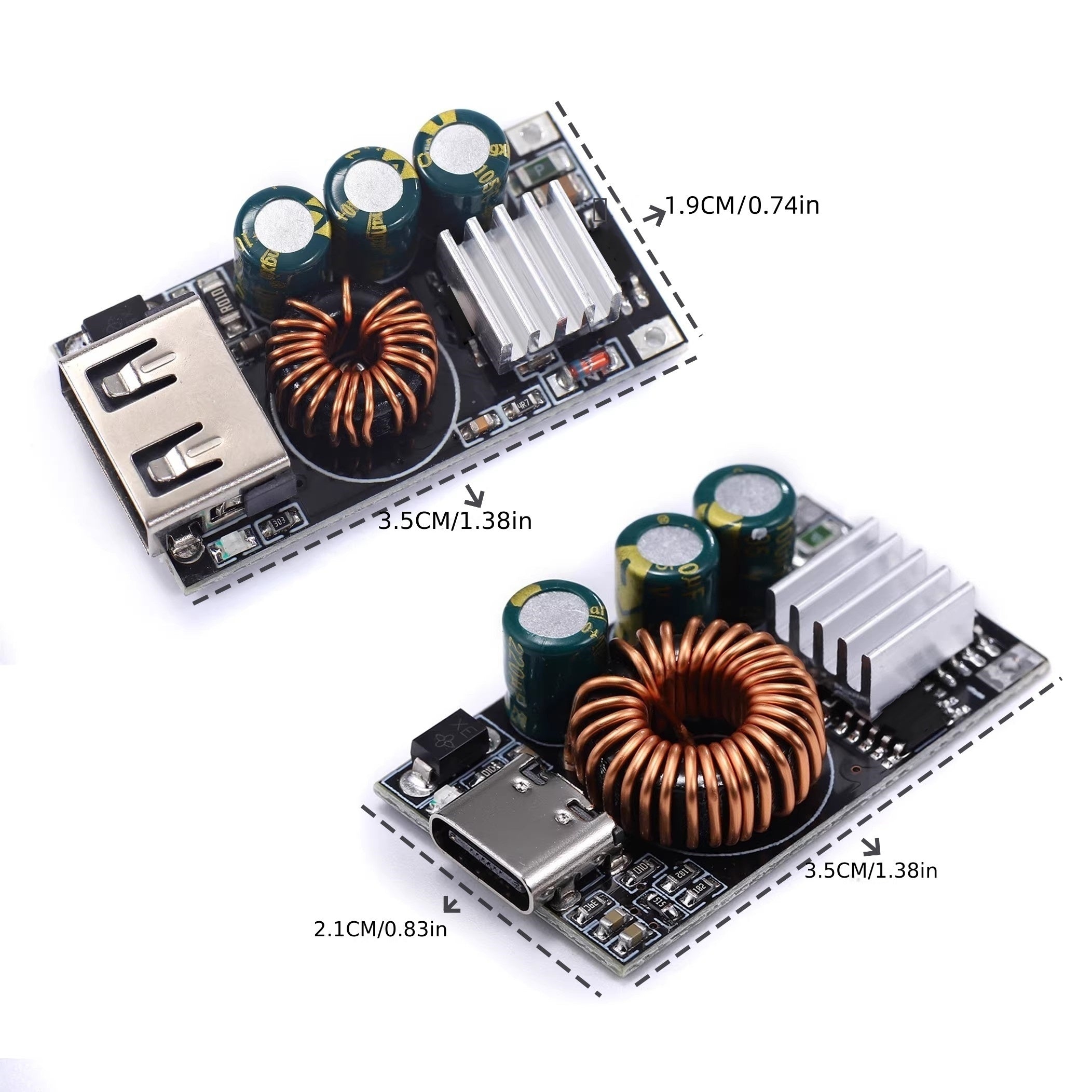 Tarjeta de carga de teléfono de emergencia de grado industrial, fibra de vidrio, carga rápida QC3.0, 10-30V