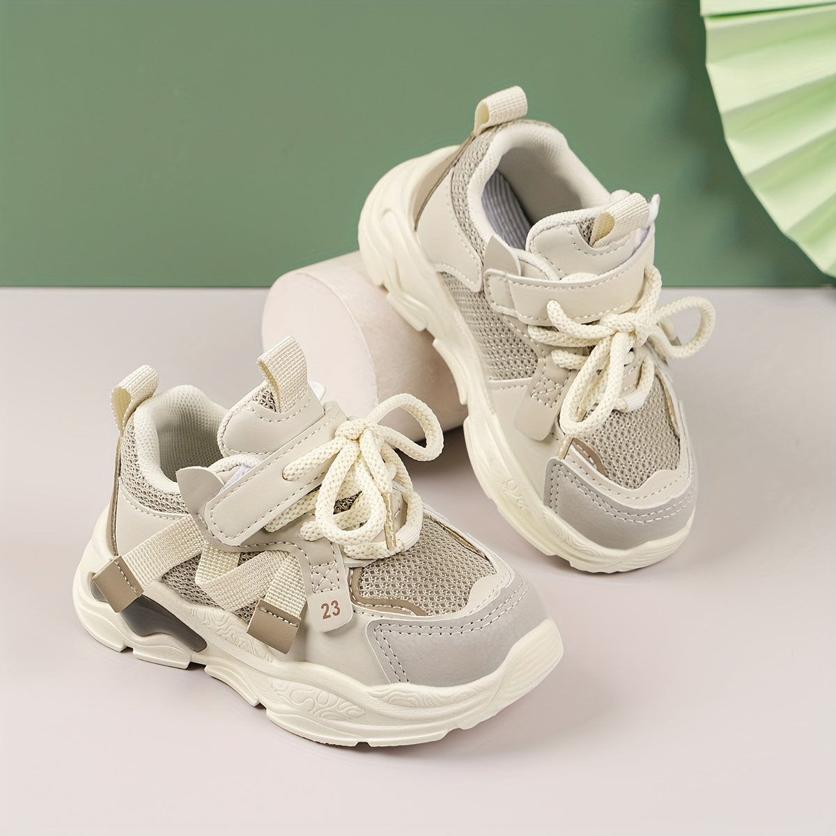 Girls Mesh Chunky Sneakers for Outdoor Activities All-Season Casual Sports