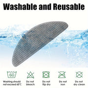 Набор из 6 подушечек для швабры: Совместим с iRobot Combo j5/j5+, i5/i5+ Робот-пылесос, моющиеся и многоразовые микрофибровые насадки для уборки пола.