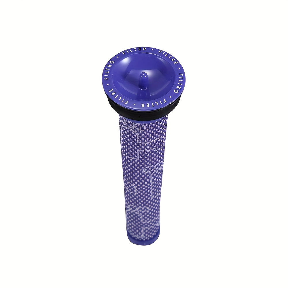 V7/V8 HEPA Filter Replacement Purple Mesh Black Base High-Efficiency Particulate Filtration