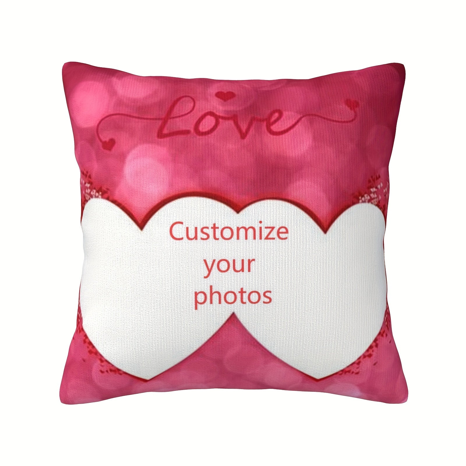 Double-Sided Patterned Throw Pillow Cover for Halloween and Christmas Decor