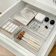 Acrylic Cosmetic Storage Box with Transparent Drawers for Makeup and Skincare Organizer
