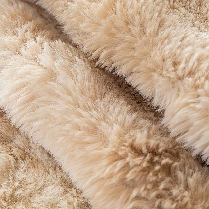 Плюшевое покрытие для дивана на зиму подходит для спальни, гостиной, офиса, домашнего декора