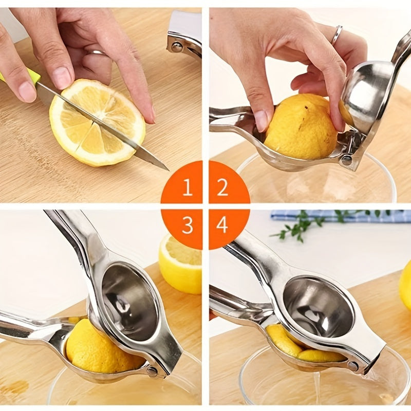 Stainless Steel Citrus Juicer Manual Lemon Orange Squeezer Kitchen Tool