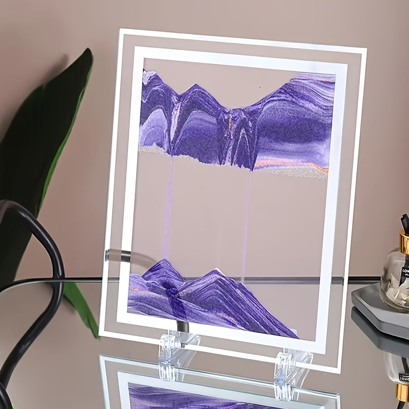 3D Deep Sea Moving Sand Art Display for Home Office Living Room Bedroom