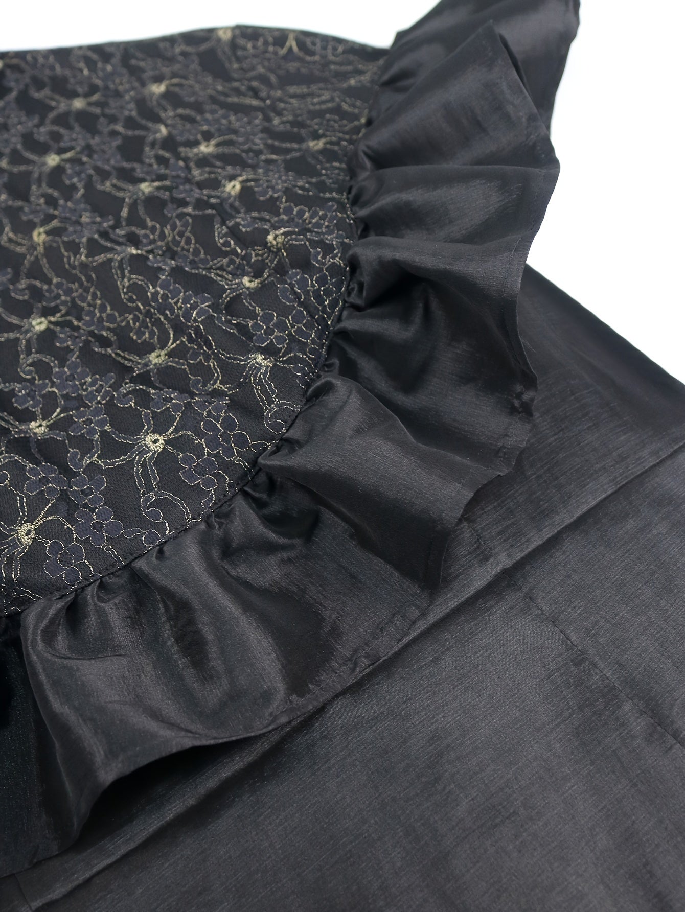 Women's Plus Size Lace Trim Short Sleeve Wedding Dress Polyester Fitted A-Line