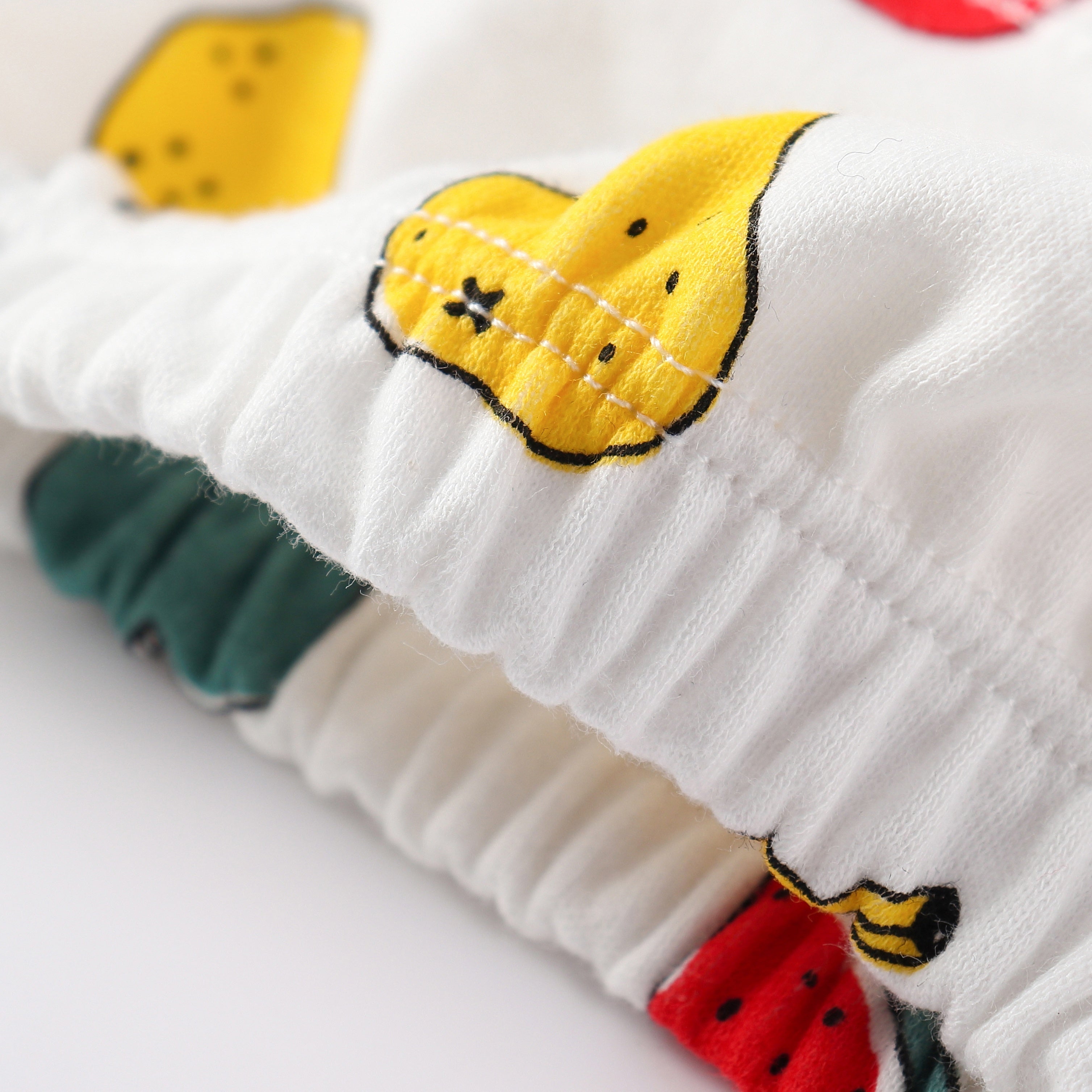 Bolalar uchun kiyimlar, hojatxona o'rgatish uchun 3 ta nafas oladigan paxta gazli yuviladigan kichkina bolalar uchun pamperslar kiyimlari to'plami