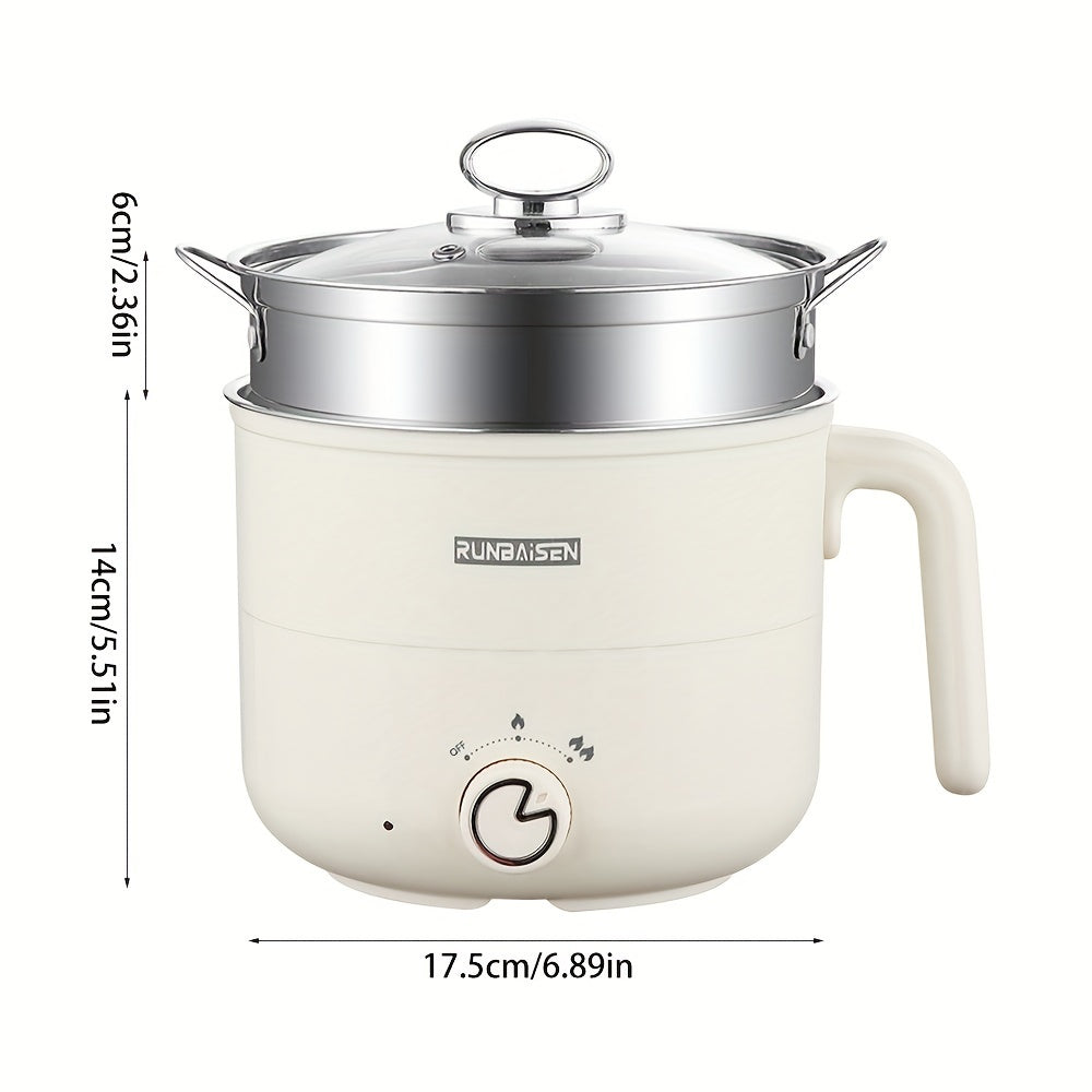 Multi-Functional Electric Steamer Cooker Hot Pot Stainless Steel 220V-240V