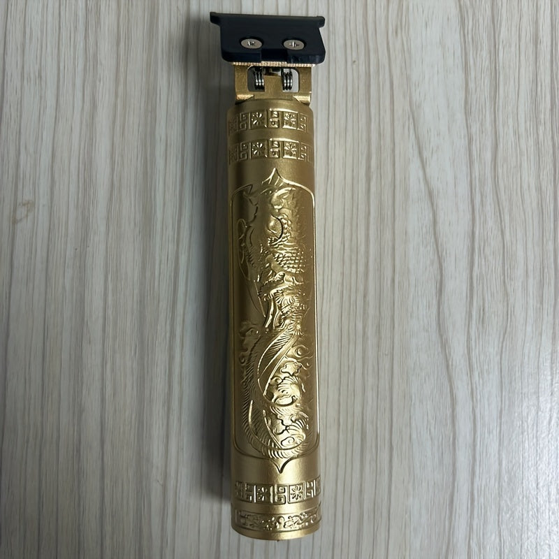 Машинка для стрижки волос для мужчин с перезаряжаемой батареей USB и насадками-руководствами