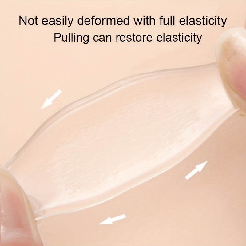 Unisex Silicone Insoles Gel Pads Non-slip Heel Protectors 6pcs