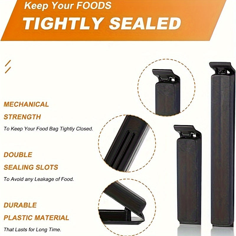 Set of 30 Food Bag Sealing Clips Moisture-Proof Reusable Airtight Kitchen Storage