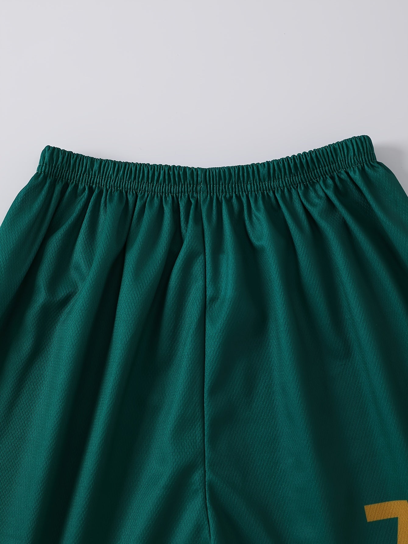 Kids' Soccer Jersey and Shorts Set for Boys and Girls in Red Green White Polyester Casual Spring Summer