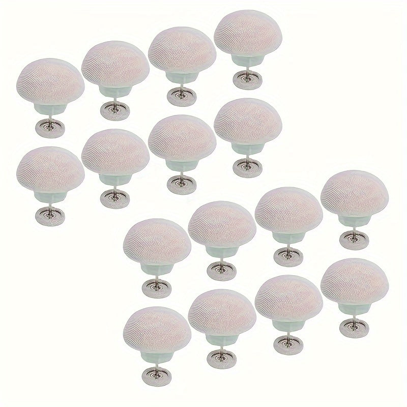 Mushroom Design Bed Sheet Fixer Pack of 8 or 16 Easy One-Click Bed Sheet Repair Tool