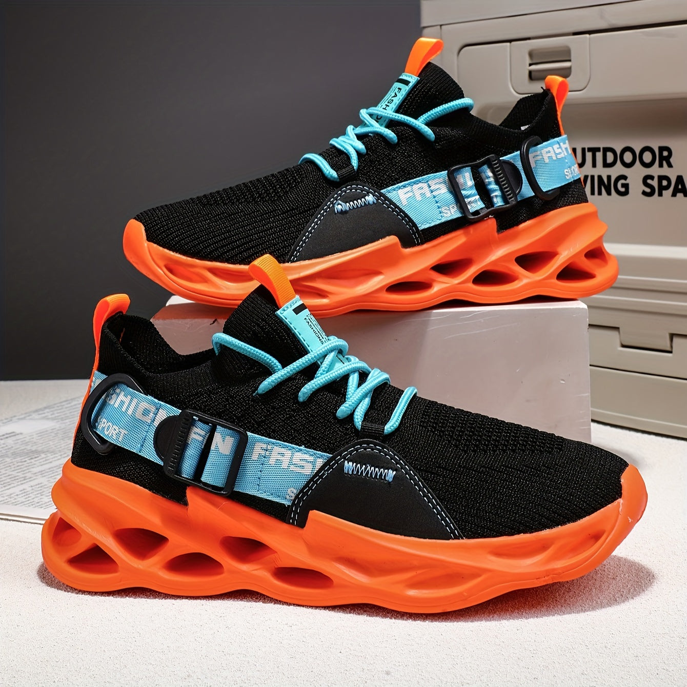 Women’s Breathable Knit Sneakers Low Top Running Shoes All-Season Comfort