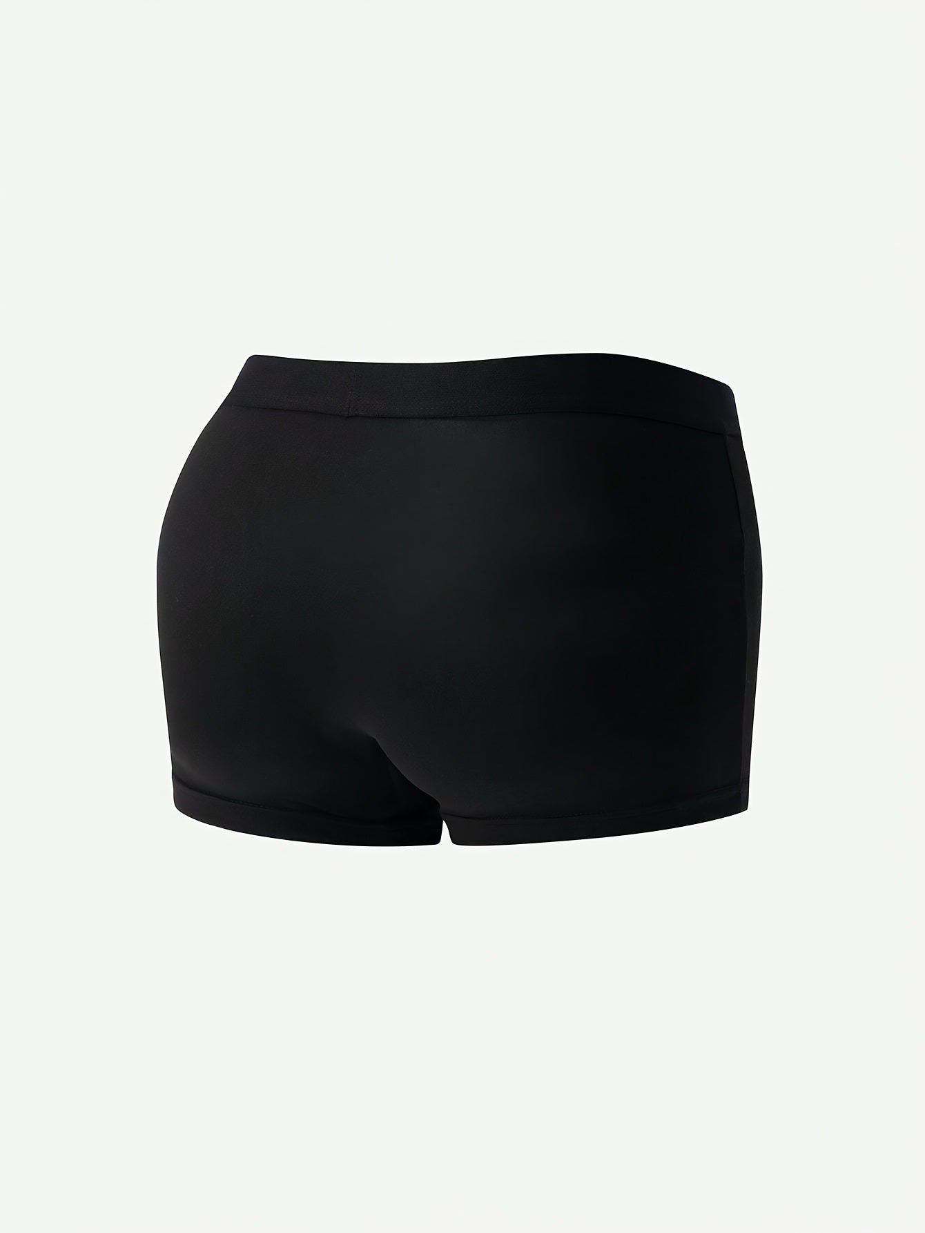 Men's Cotton Elastic Sports Underwear 3-Pack Large Size Shortie Casual