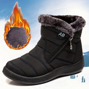 Women's Winter Ankle Boots Thermal Insulated Slip-Resistant Rubber Sole