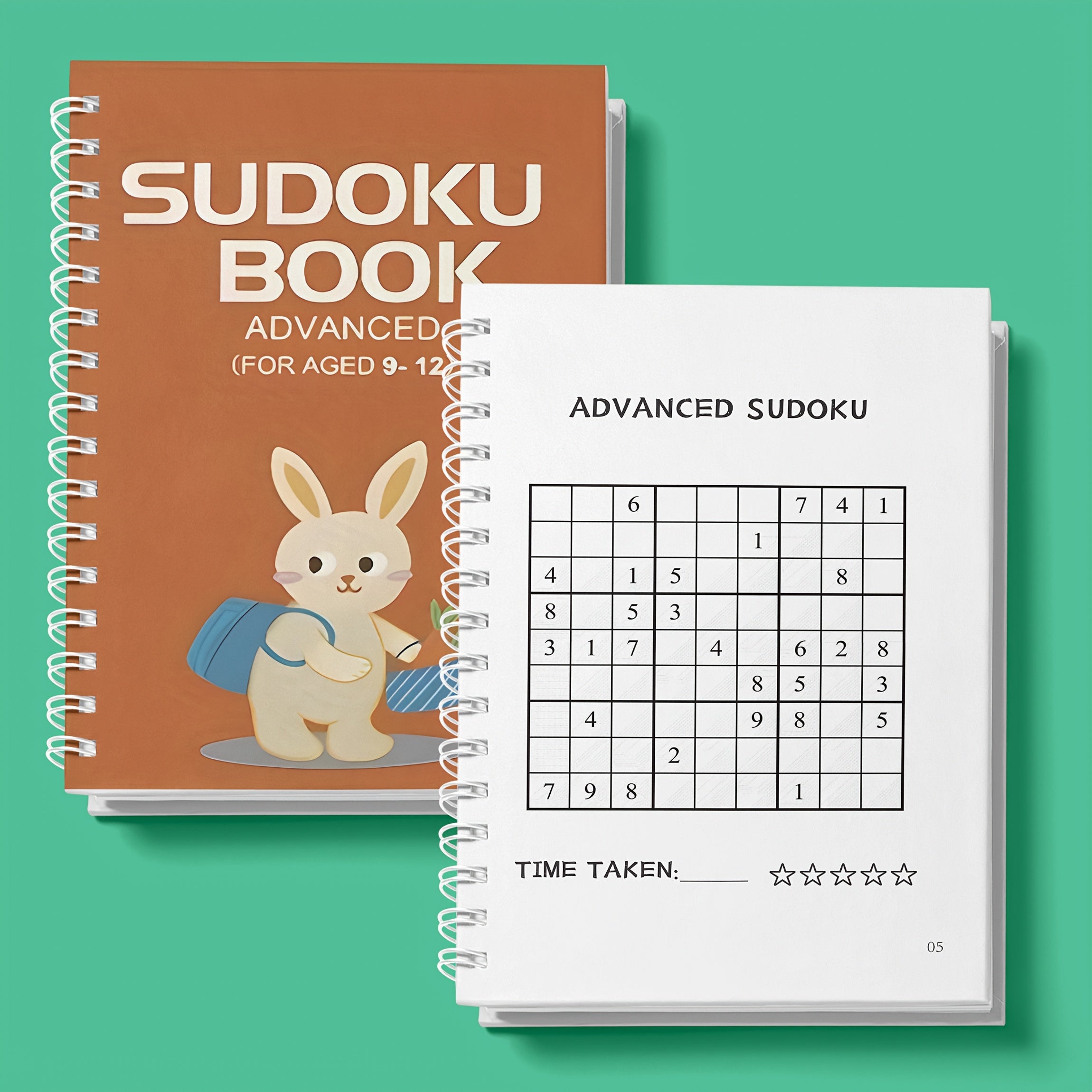 2024 Advanced Sudoku Puzzle Book for Beginners English Language Focus Problem-Solving Skills