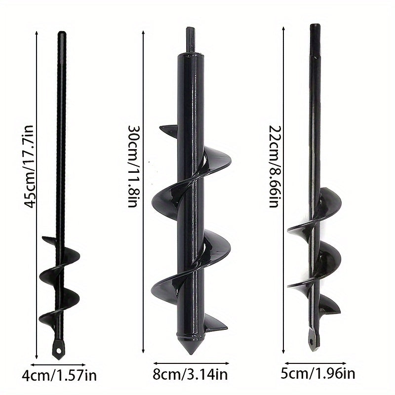 Garden Planting Soil Drill Bit for Vegetables Flowers and Seeds