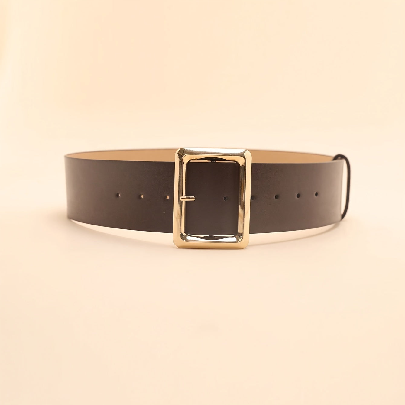 Women's Faux Leather Wide Belt for Casual, Dressy, and Everyday Wear