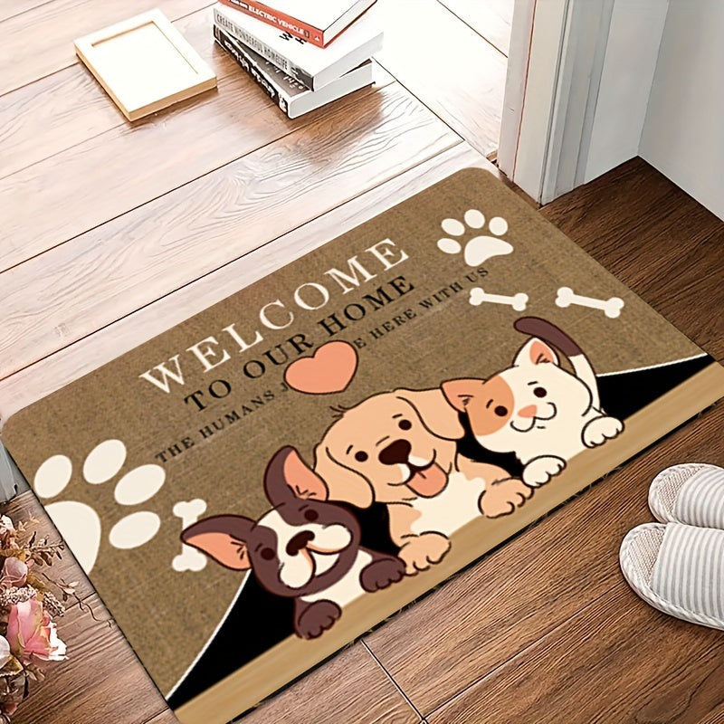 New Design Rug for Bathroom Kitchen Bedroom Doormat Flannel Mat Non-Slip