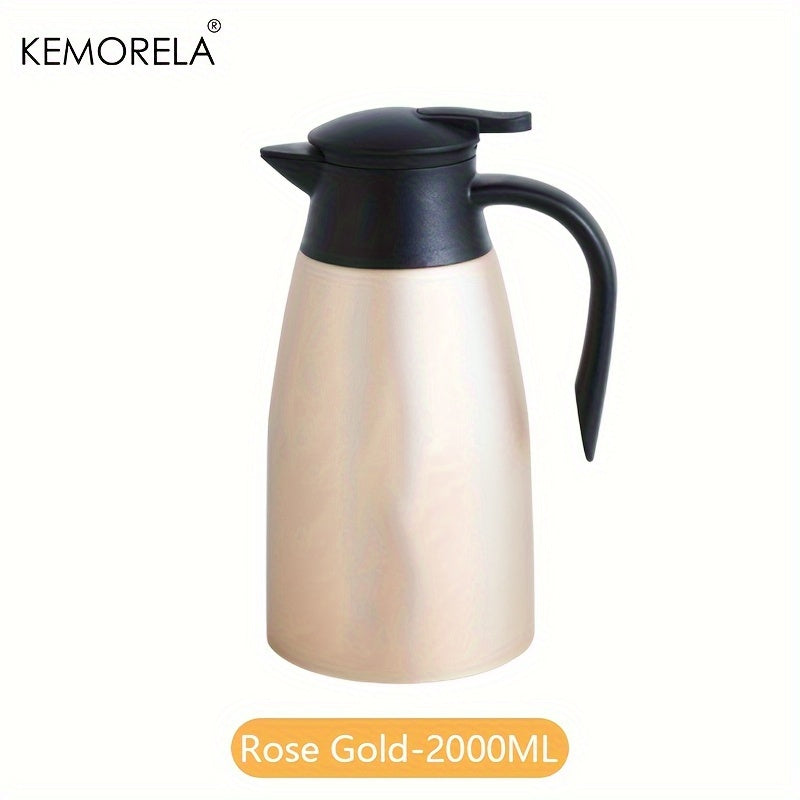 Stainless Steel 1.5/2L Thermal Kettle Vacuum Insulated Coffee Pot