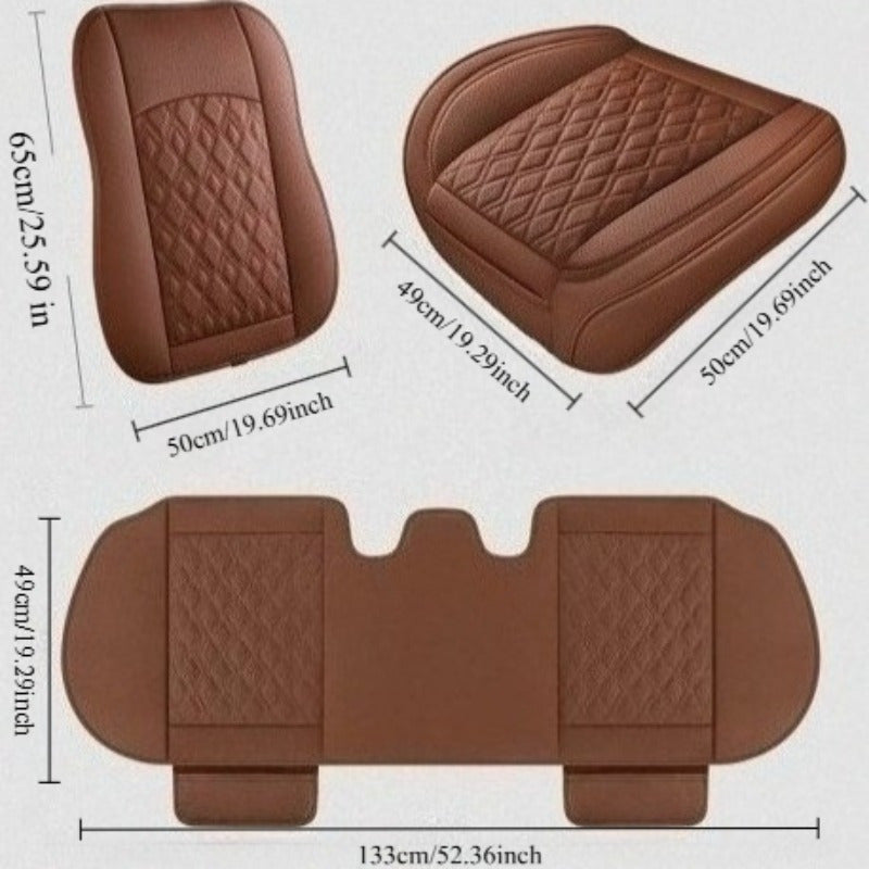 Universal Car Seat Covers Lightweight Breathable Fabric Easy Installation Multiple Colors