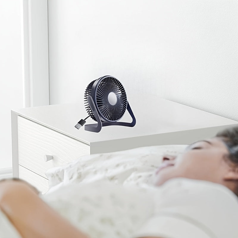 Mini USB Desktop Fan for Office Home Travel Camping Safe 36V Sleek Modern Design