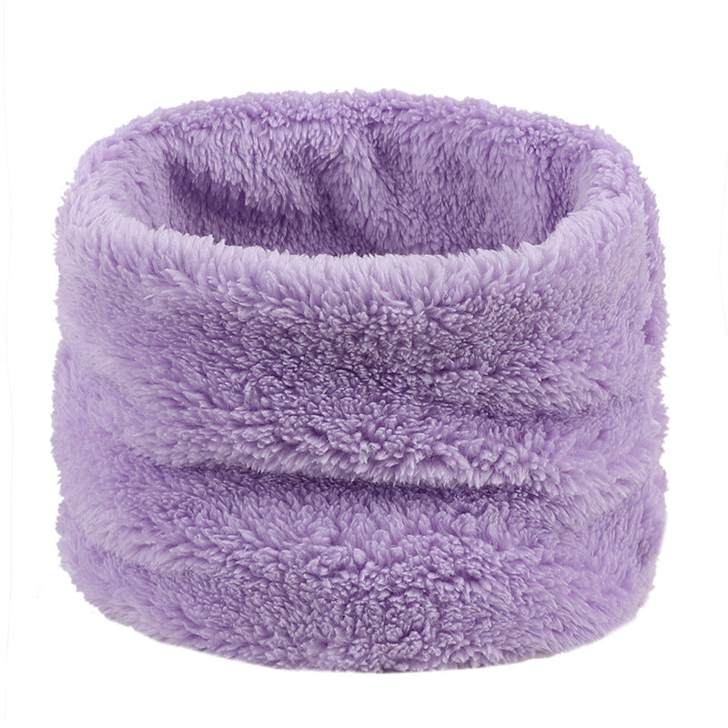 Cubierta de cuello alto cálida de invierno para hombres y mujeres, bucle único, unisex