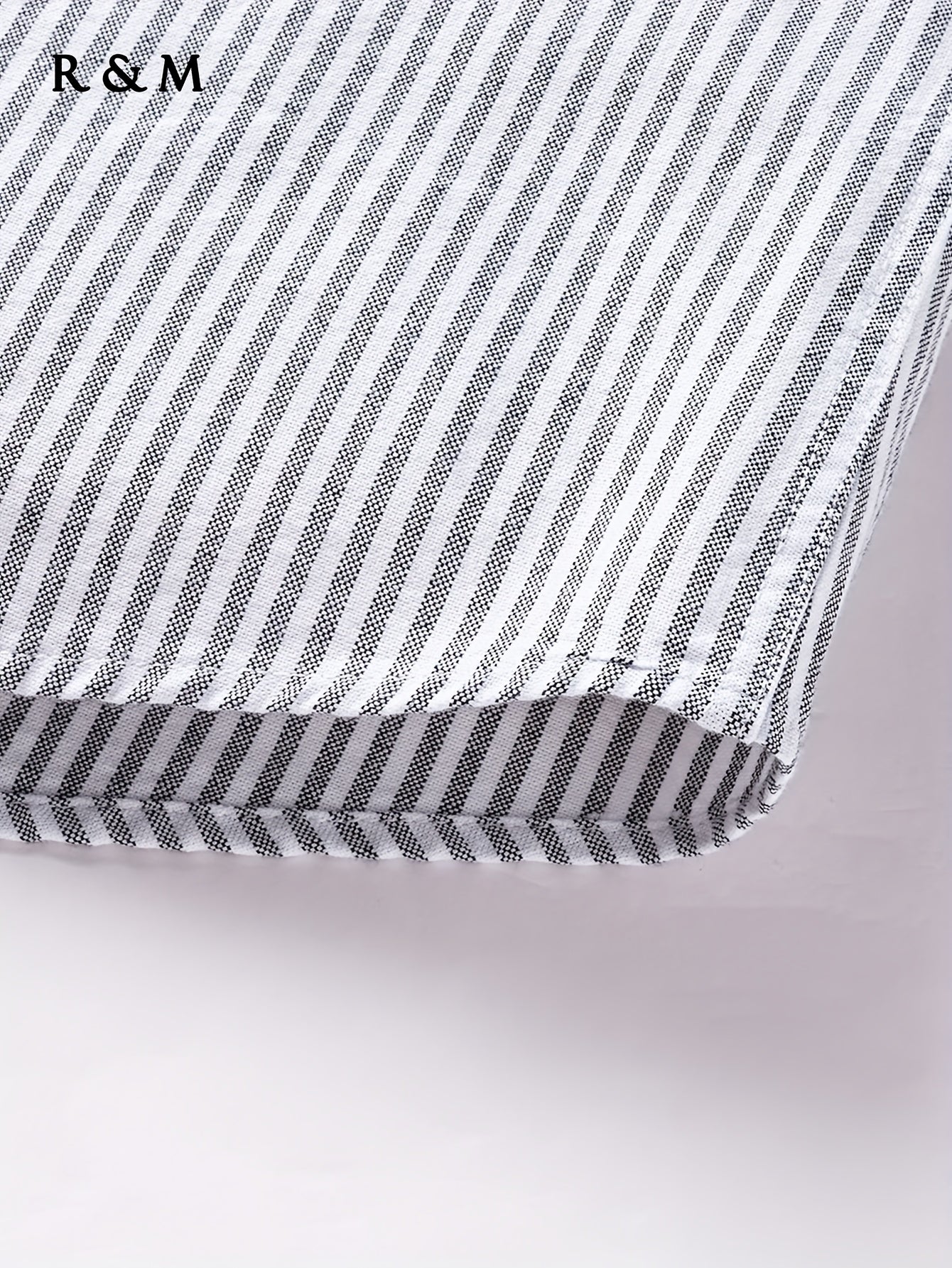 Мужская рубашка с длинным рукавом в полоску, дышащий хлопок, классический крой, для всех сезонов, повседневная