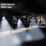 2 Pack Solar Motion Sensor Lights Outdoor 20 LED Security Wall Lamps for Yard Garage Driveway Patio