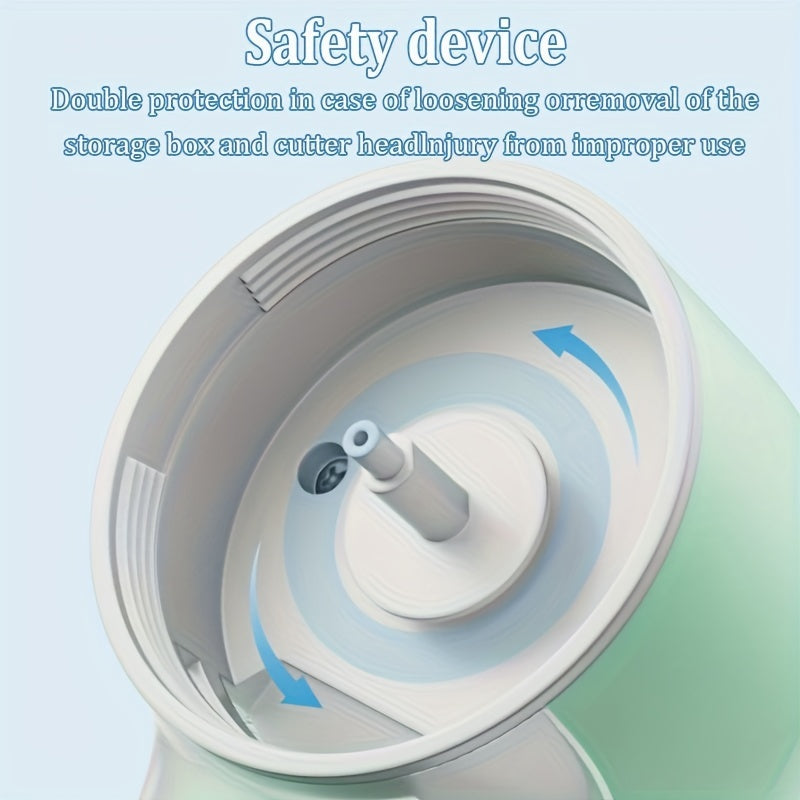 Electric Lint Remover USB Rechargeable with 3 Stainless Steel Blades for Clothes and Fabrics