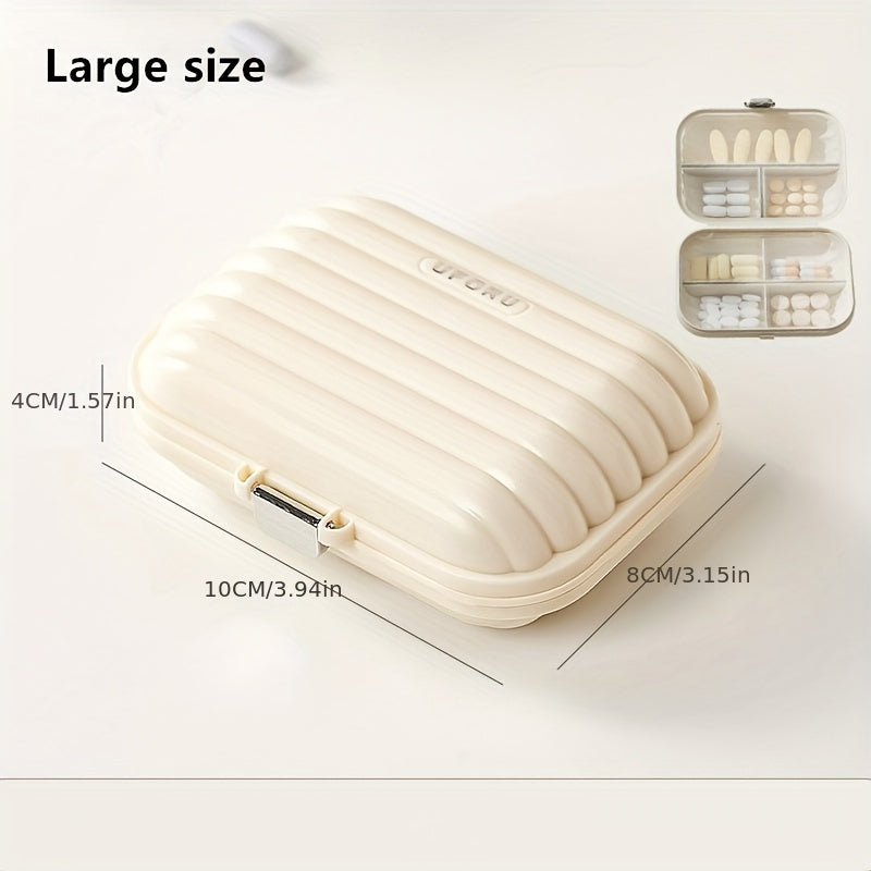 Женский и мужской пластиковый органайзер для таблеток на неделю с 7 ячейками, портативный диспансер