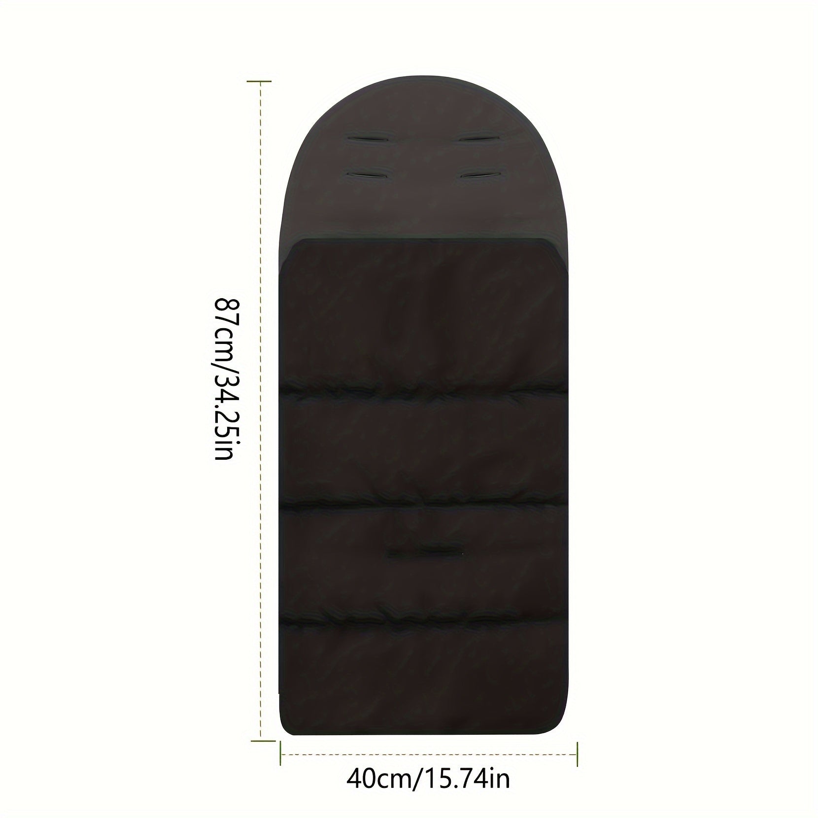 Foot Warmer Pad for Strollers Universal Thickness Polyester Fiber Keep Baby's Feet Warm