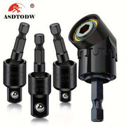 Набор удлинителей для ударных сверл 1/3/4 шт. адаптер для углового гнезда 105°