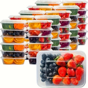 15 Pack BPA-Free Food Storage Containers with Lids for Lunch and Meal Prep