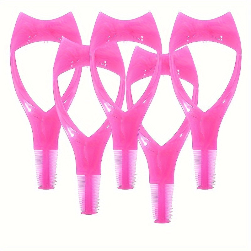 Female Eyelash Makeup Guard Set with Comb, Upper and Lower Eyelash Applicator