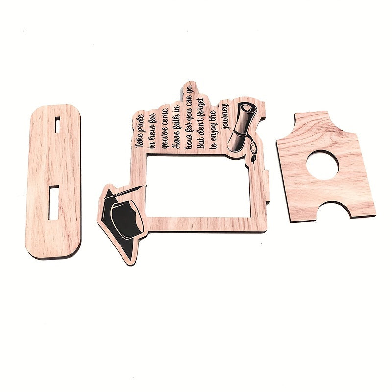 Стереоскопическая деревянная фоторамка в стиле выпускного фестиваля, 1 штука