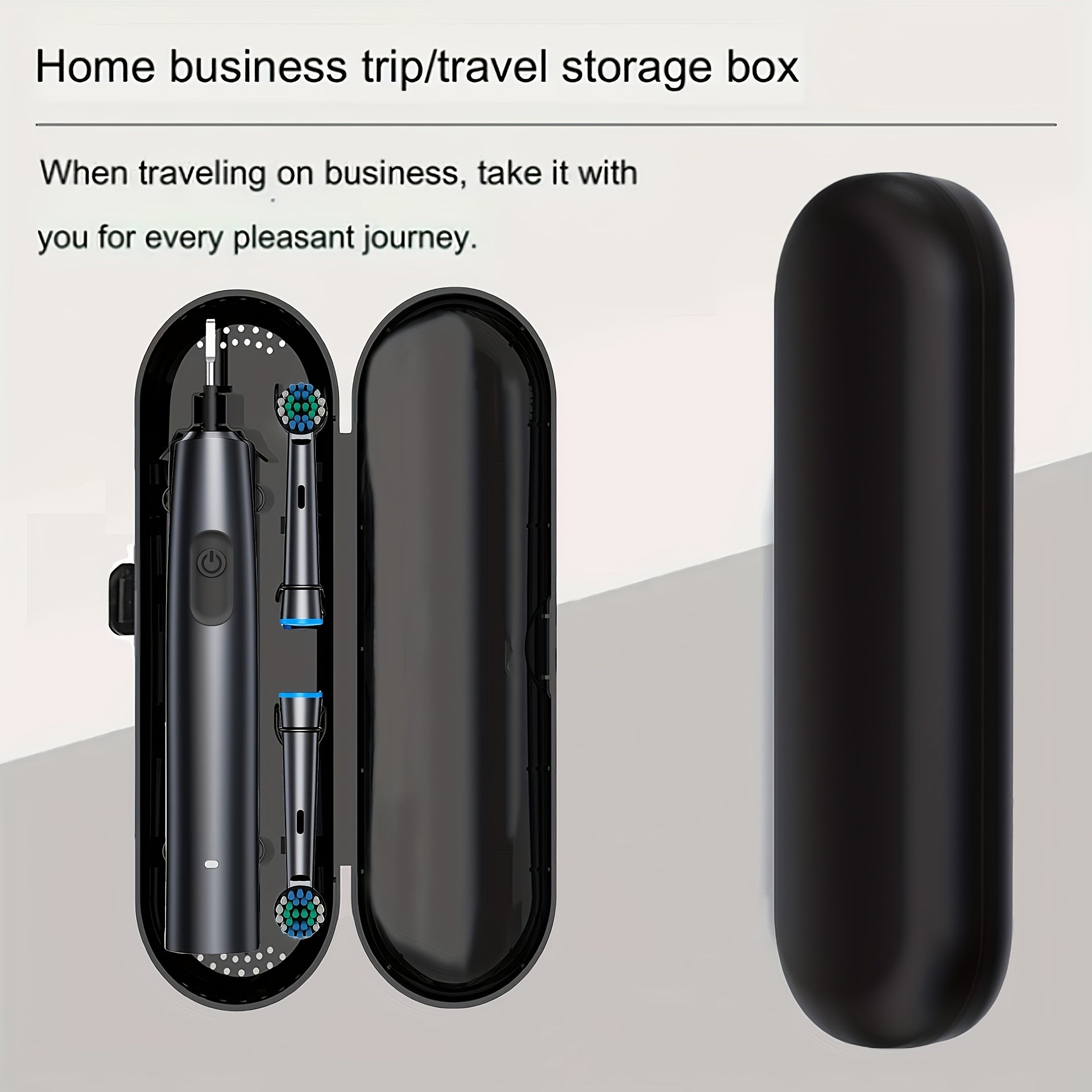 Electric Toothbrush with 8 Brush Heads, 5 Modes, Travel Case, Rechargeable Battery