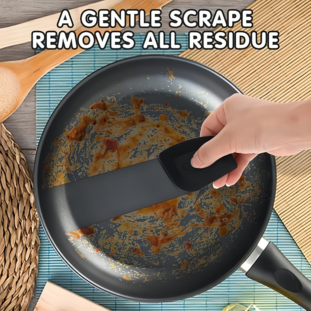 Juego de 3 raspadores de plástico multiusos para limpieza de paredes de cocina, cristales y suelos