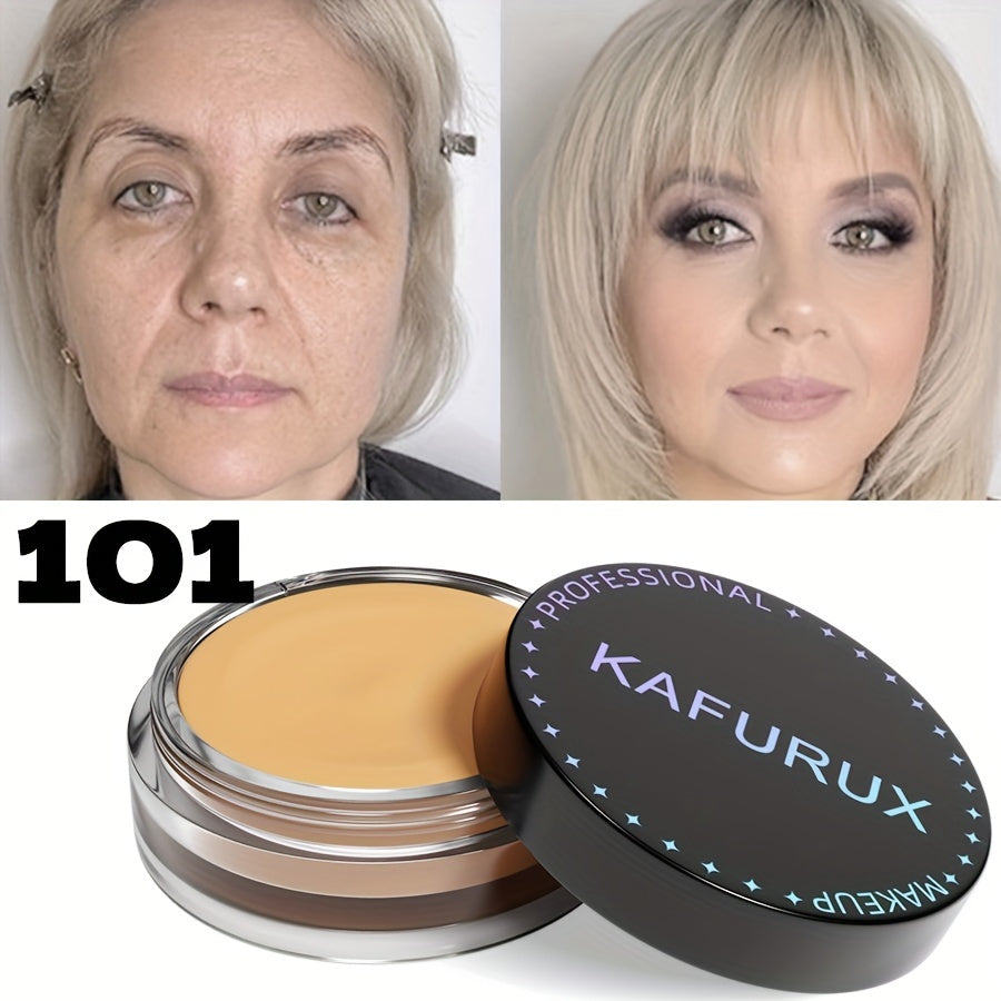 Base líquida para mujer, corrector, a prueba de agua, resistente al sudor, cobertura duradera