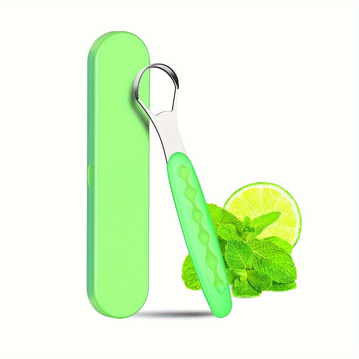 Kattalar uchun zanglamaydilardan tayyorlangan tilni tozalash uchun qalamli tozalash qutisi