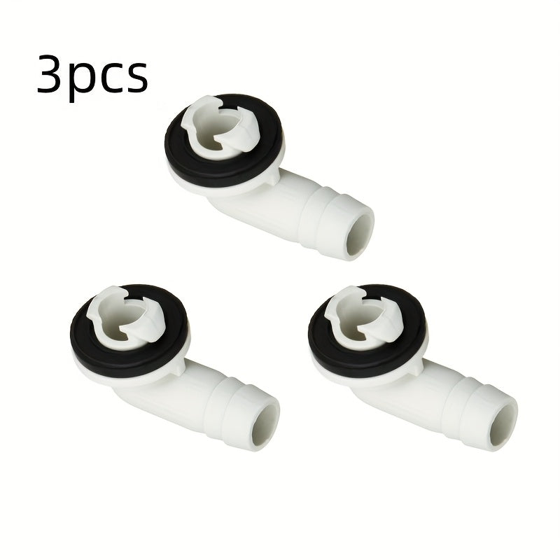 3-Donali plastik AC drenaj quvuri bükme g'ildirak bilan kauchuk halqa bilan markaziy va ajratilgan konditsionerlar uchun