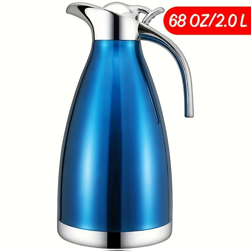 Stainless Steel Thermal Carafe Vacuum Insulated Keeps Coffee Hot 12 Hours Cold 24 Hours