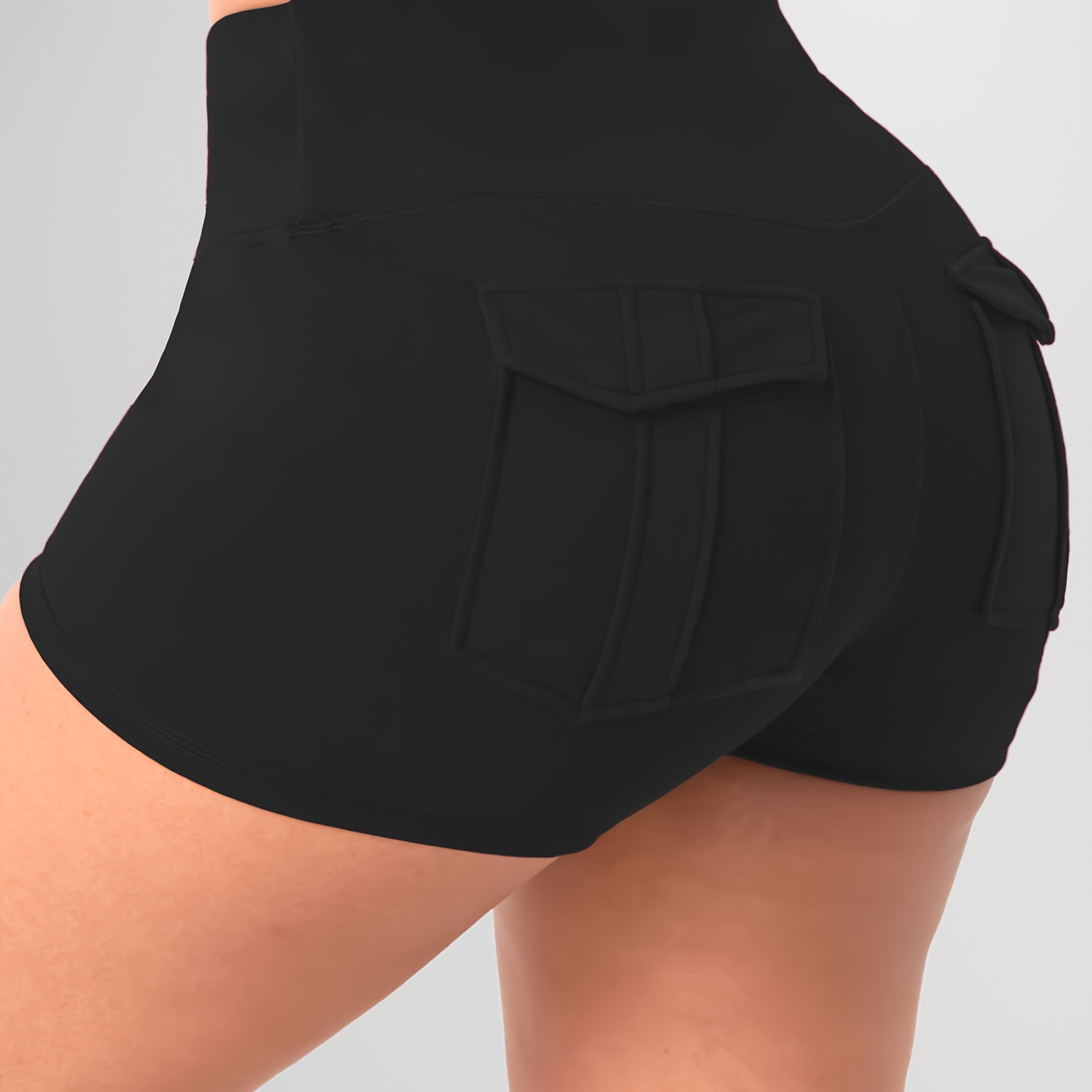 Women's Plus Size Yoga Tights with Pockets High Waist Moisture Wicking