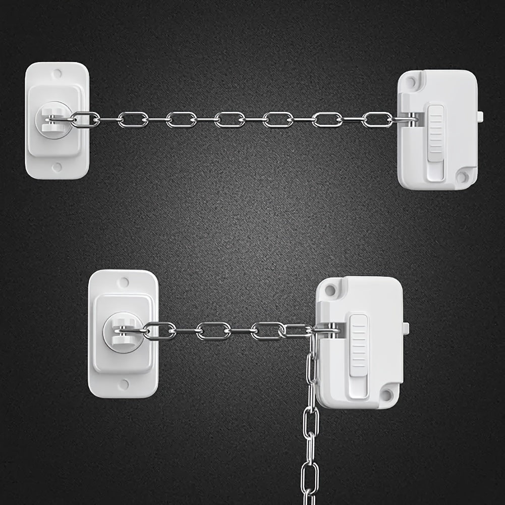 Adjustable Window Security Lock Self-Adhesive Ventilation Window Restrictor