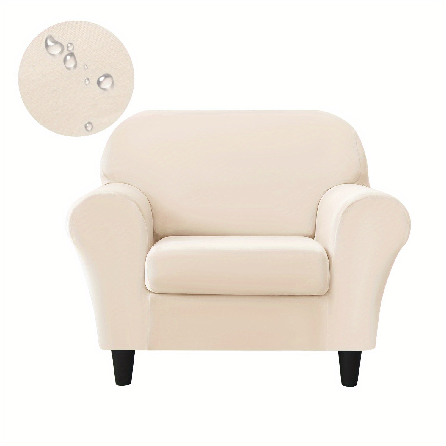 Waterproof Sofa Covers Set with Cushions for 3-Seater Lounge Furniture