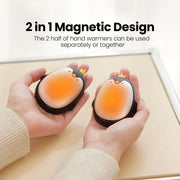 2pcs Rechargeable USB Penguin Hand Warmers Magnetic Portable for Kids